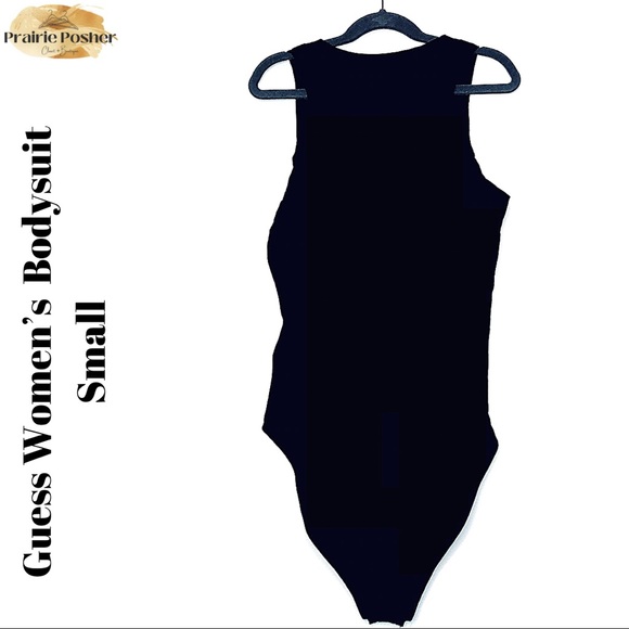 Guess Bodysuit, Womens Small, Black, NWOT, PrairieposherCA - Picture 2 of 4